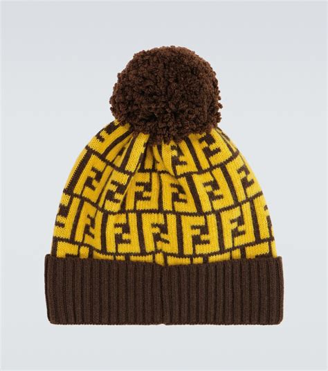 fendi knit beanie|fendi beanie women's.